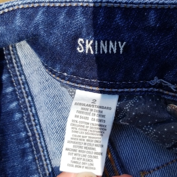 American Eagle size 2 Skinnny Stretch jeans - Picture 3 of 5
